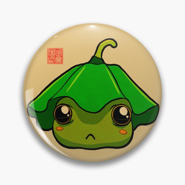Item preview, Pouty Cute Frog designed and sold by DingHuArt.