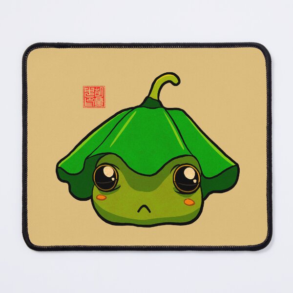 Item preview, Pouty Cute Frog designed and sold by DingHuArt.