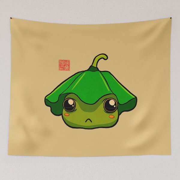 Item preview, Pouty Cute Frog designed and sold by DingHuArt.