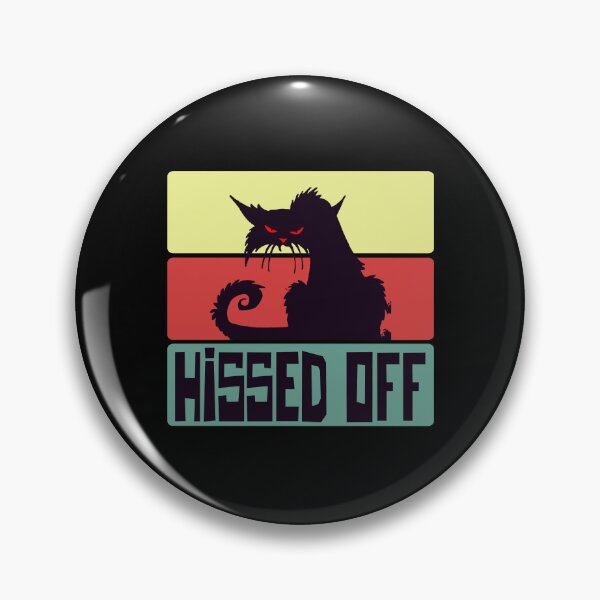 Item preview, Hissed Off Funny Cat Mean Kitty Cats designed and sold by CharJens.