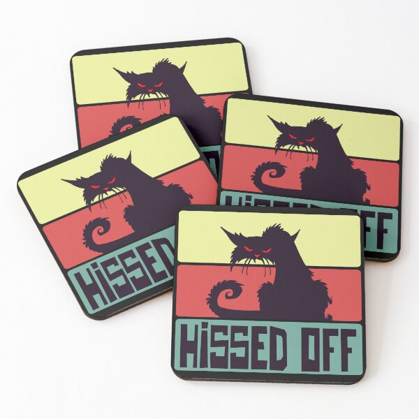 Item preview, Hissed Off Funny Cat Mean Kitty Cats designed and sold by CharJens.