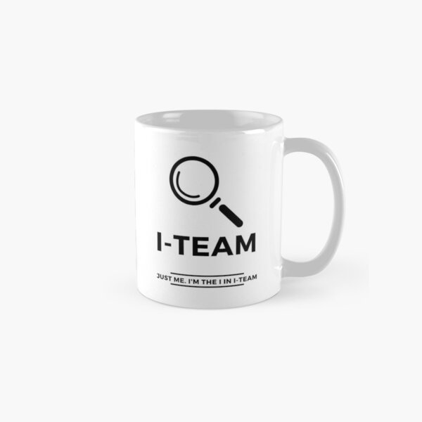 Detective I Team Investigating Classic Mug