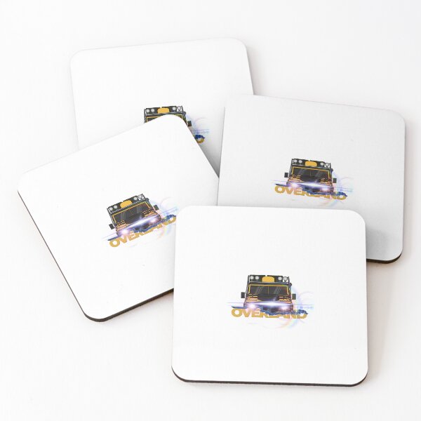 Item preview,  Front vintage 4x4 British car, overland designed and sold by mapurito.