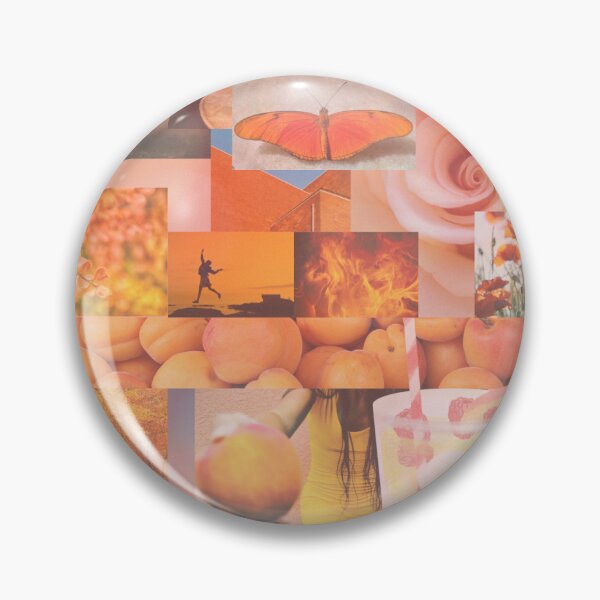 Artikelvorschau, Orange-Pfirsich-Moodboard entworfen und verkauft von Moth Hawke Designs.