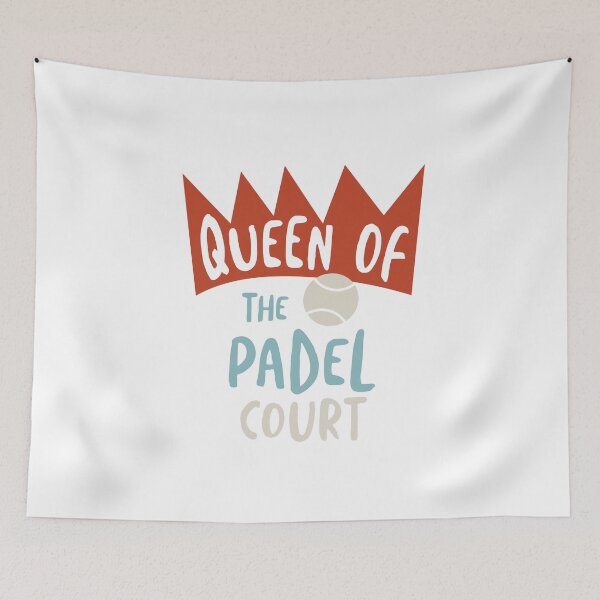 Item preview, Padel Queen of the Padel Court designed and sold by whyitsme.