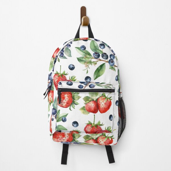 Item preview, Watercolor Berries Strawberry Blueberry designed and sold by NancyDzines.