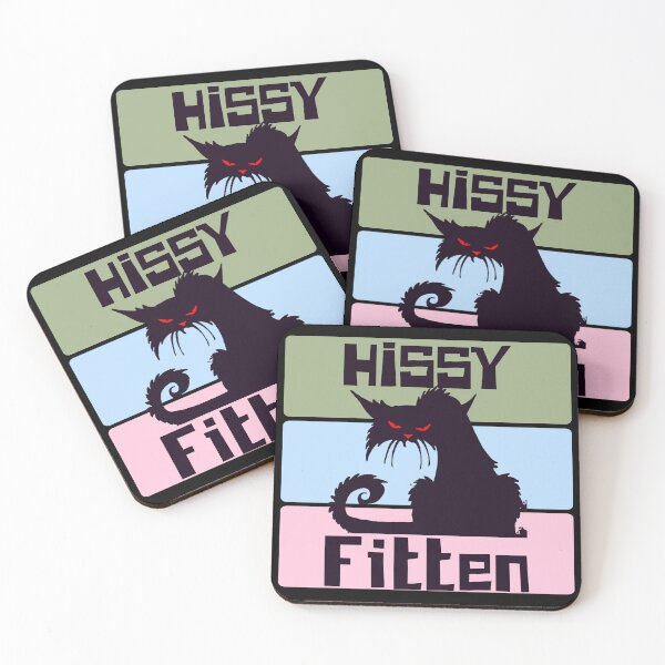 Item preview, Funny Cat Mean Kitty Cats Hissy Fitten designed and sold by CharJens.