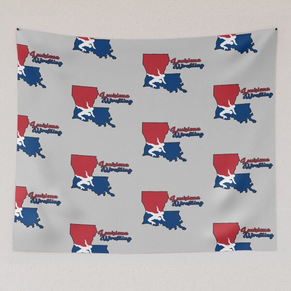 Item preview, Louisiana Wrestling (USA Colors) designed and sold by YentroK.