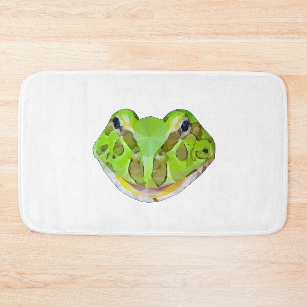 Item preview, Ceratophrys cranwelli Peppermint blue Low Poly designed and sold by AikasHeaven.