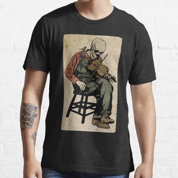 The Death Fiddler And His Sparrow Companion Essential T-Shirt