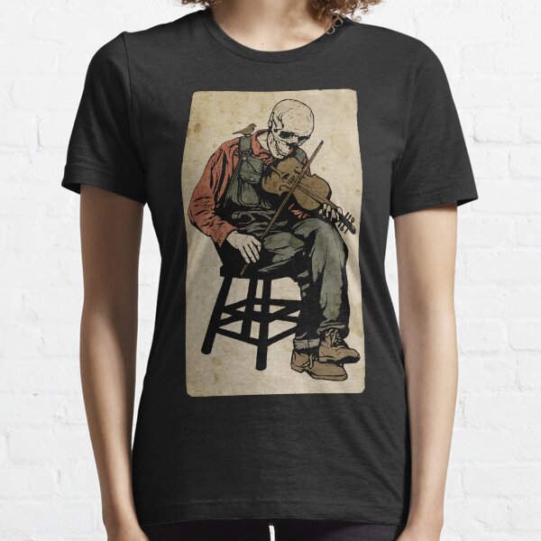 The Death Fiddler And His Sparrow Companion Essential T-Shirt