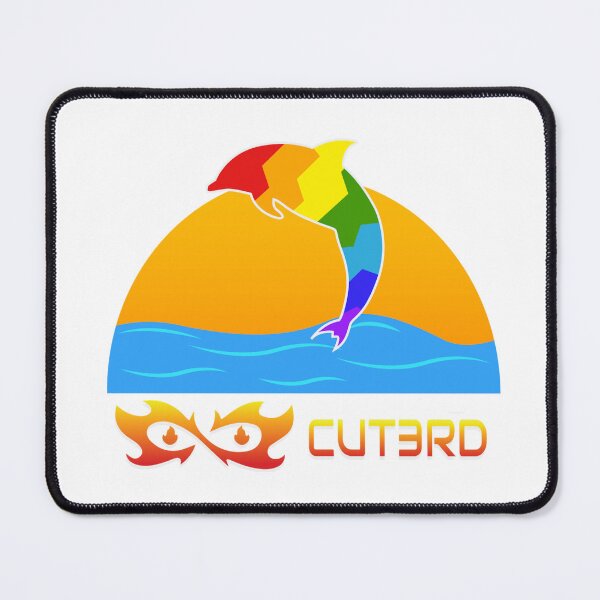 Item preview, CUT3RD RAINBOW DOLPHIN designed and sold by CUT3RD OFFICIAL STORE.