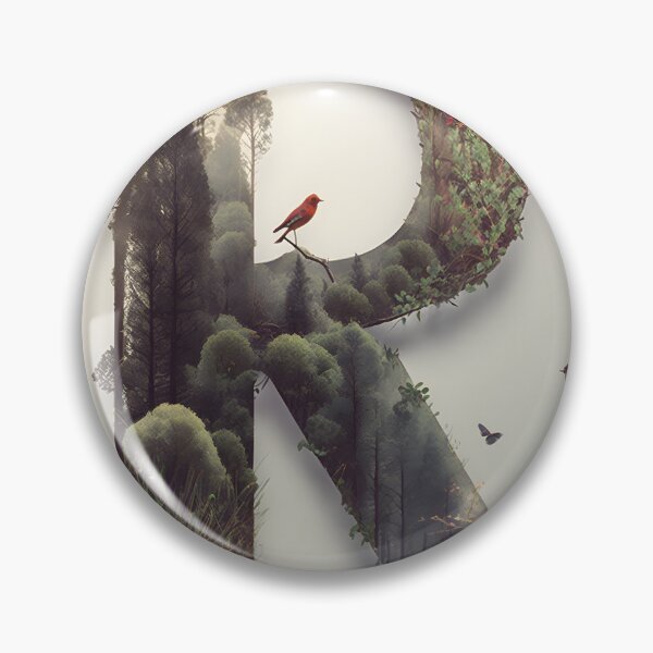 Item preview, Letter R Double Exposure designed and sold by dotperinchart.