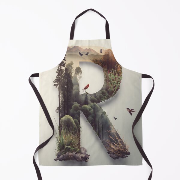 Item preview, Letter R Double Exposure designed and sold by dotperinchart.