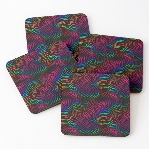 Item preview, Neon Electric Zebra Stripes designed and sold by dencha.