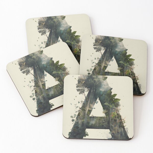 Item preview, Letter A Double Exposure designed and sold by dotperinchart.