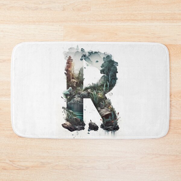 Item preview, Letter R Double Exposure designed and sold by dotperinchart.