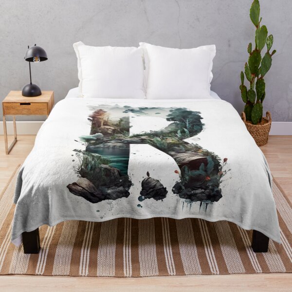 Item preview, Letter R Double Exposure designed and sold by dotperinchart.