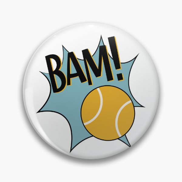 Item preview, Funny Padel Bam! Comic Graphic Padel Player  designed and sold by whyitsme.