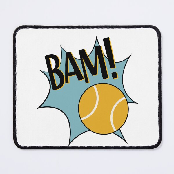 Item preview, Funny Padel Bam! Comic Graphic Padel Player  designed and sold by whyitsme.