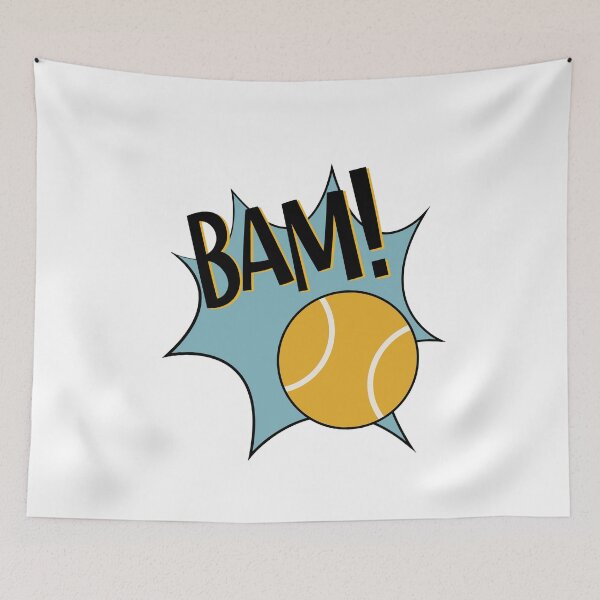 Item preview, Funny Padel Bam! Comic Graphic Padel Player  designed and sold by whyitsme.