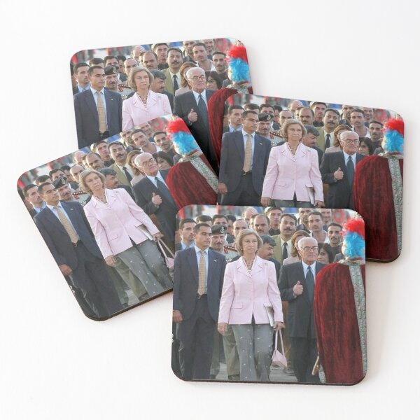 Item preview, Visit of former King Juan Carlos of Spain to Palmyra in 2004 designed and sold by  Bride of the desert.