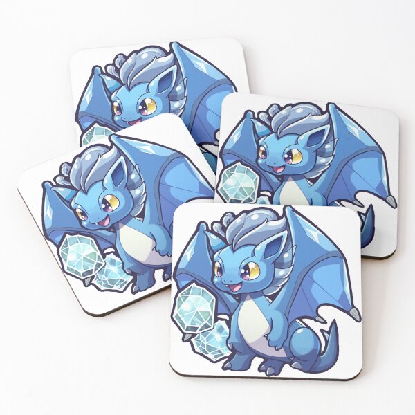 Item preview, Cute Sapphire Dragon designed and sold by PTiger.