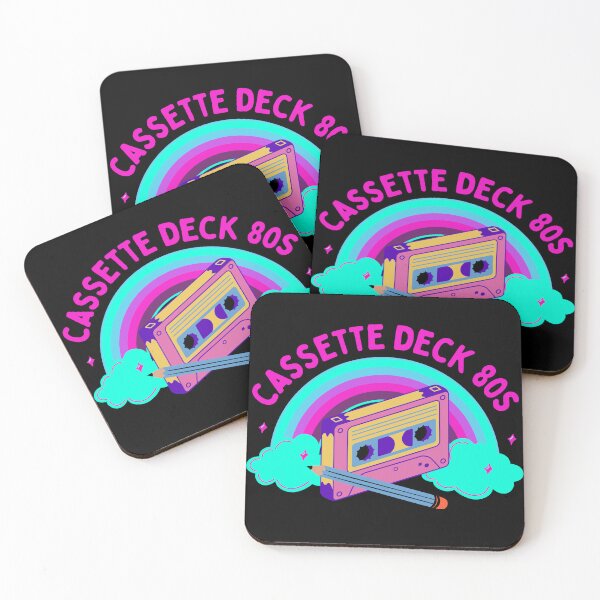 Item preview, Cassette deck 80s. T-Shirts, stickers. designed and sold by Rowbic.