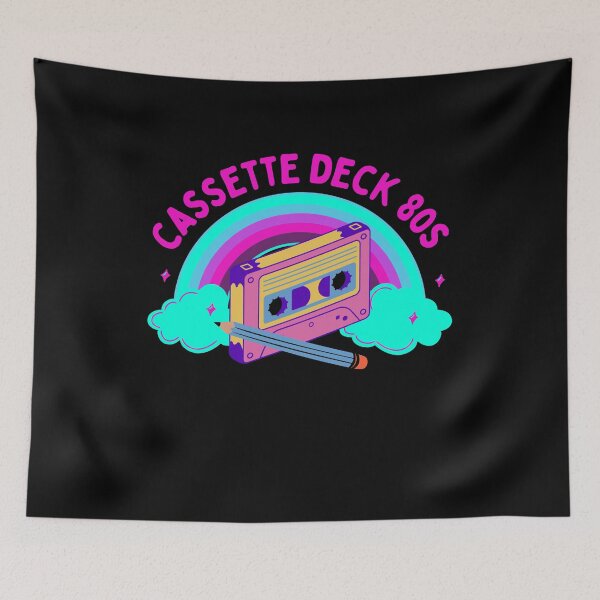 Item preview, Cassette deck 80s. T-Shirts, stickers. designed and sold by Rowbic.