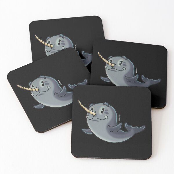 Item preview, Narwhal - real unicorn | Black background designed and sold by DicDoc.