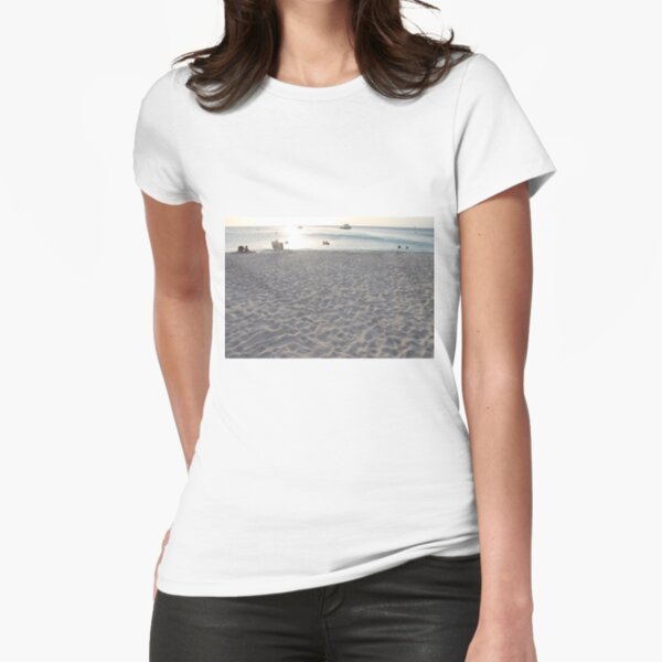 Beach Fitted T-Shirt