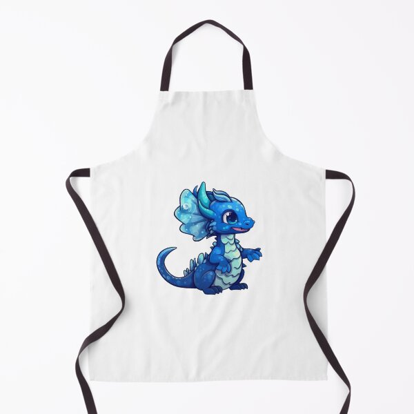Aperçu de l'œuvre Cute Little Scaly Sapphire Dragon créée et vendue par PTiger.