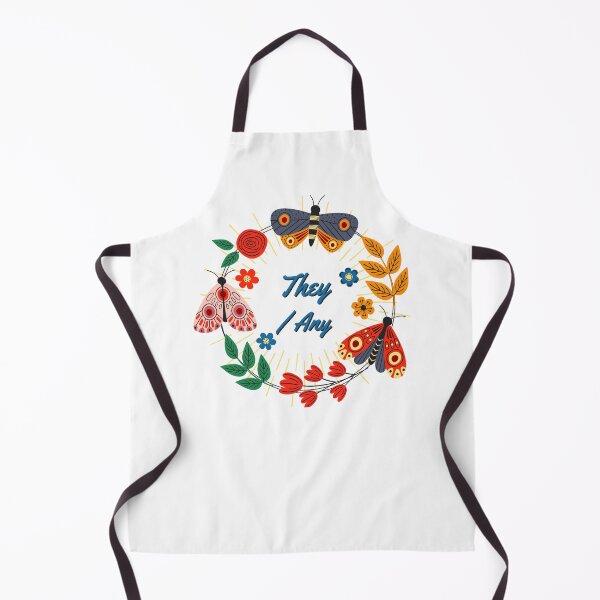 Item preview, They/Any pronouns in a nature wreath and sunburst designed and sold by MxA19.