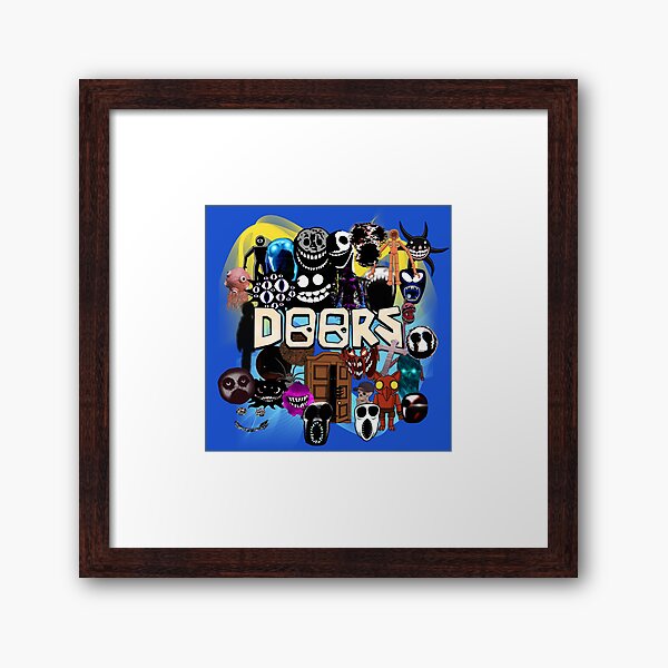Doors All the Entities New Doors Game Update Poster for Sale by  TheBullishRhino