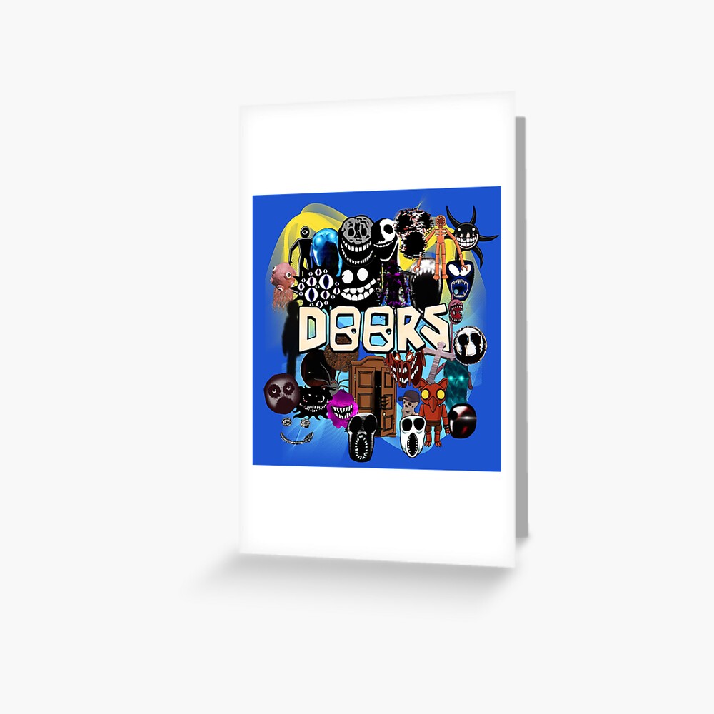 Doors All the Entities New Doors Game Update Poster for Sale by  TheBullishRhino