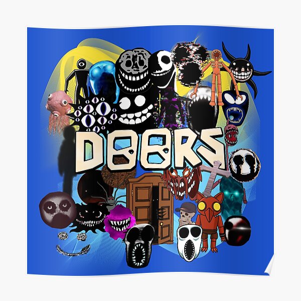 Doors Roblox Doors Posters for Sale  Redbubble