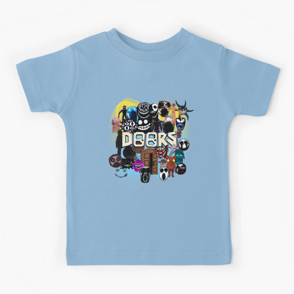 Roblox doors, all team  Essential T-Shirt by doorzz