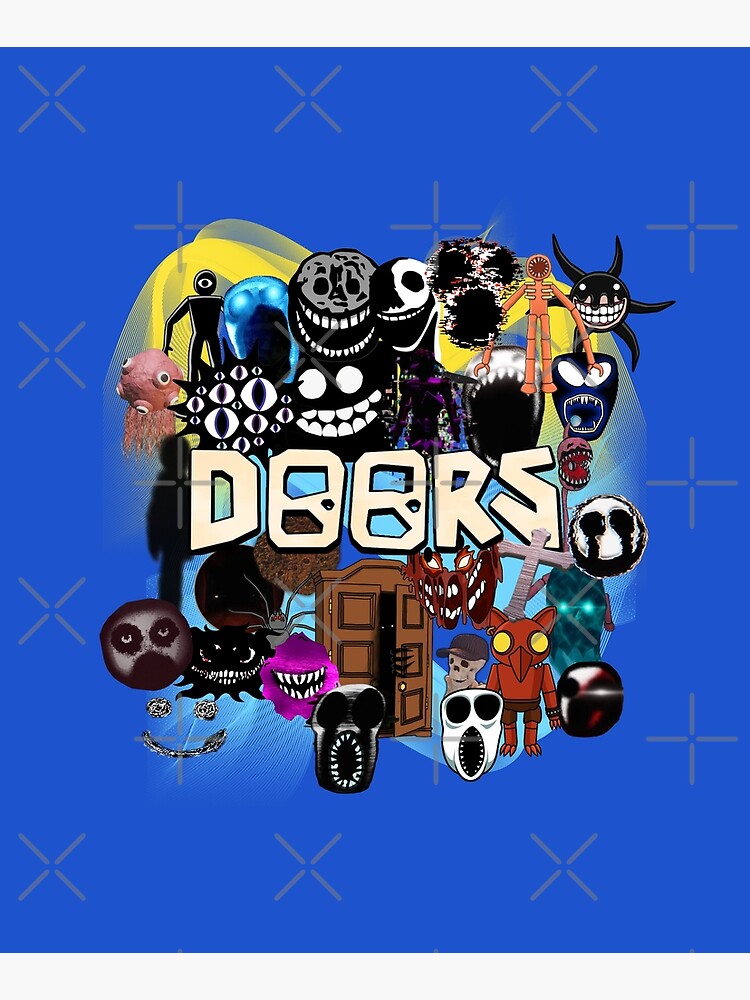 Doors All the Entities New Doors Game Update | Greeting Card