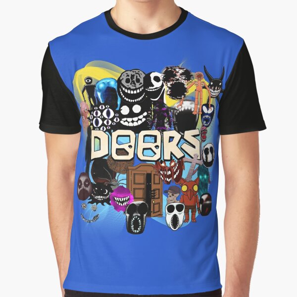 All Characters Of Roblox Doors Game Classic T-Shirt Unisex -  AnniversaryTrending