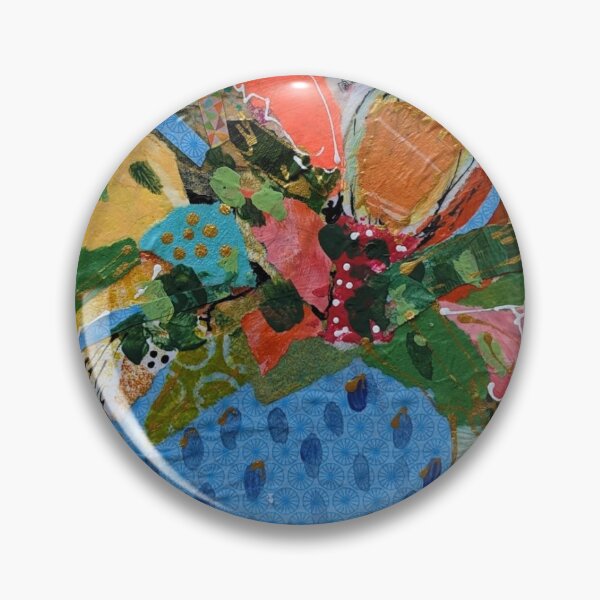 Item preview, Collage in Blue designed and sold by Jan Rose.