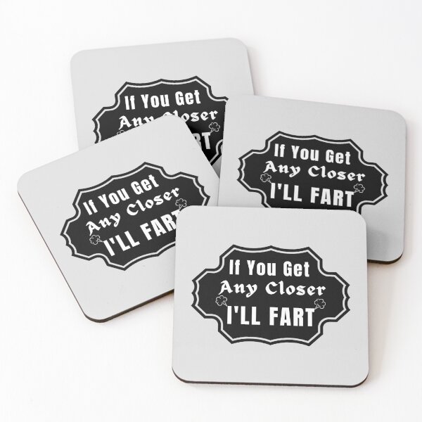 Item preview, Funny Farting Bumper, If You Get Any Closer I'll Fart designed and sold by yeodesign  ⭐⭐⭐⭐⭐.