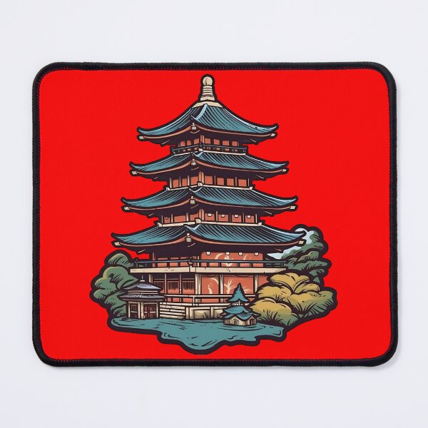 Item preview, Japanese pagoda designed and sold by paulstamp.