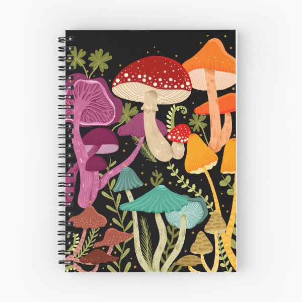 Item preview, Rainbow Mushrooms designed and sold by Emma Whitelaw.