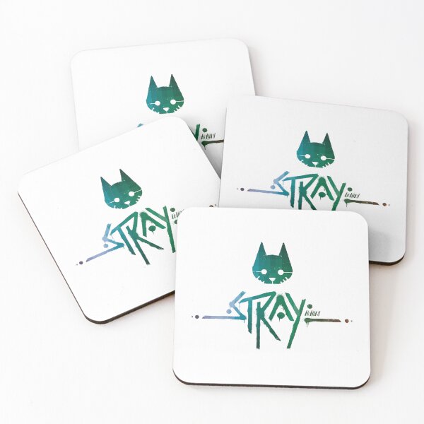 Item preview, Mossy Stray Videogame Logo designed and sold by PlantPurgatory.