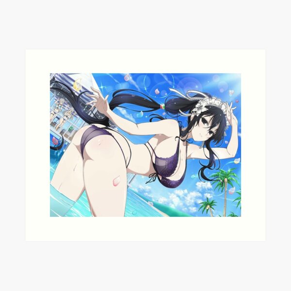 Asuka Senran Kagura Art Board Print for Sale by chochair