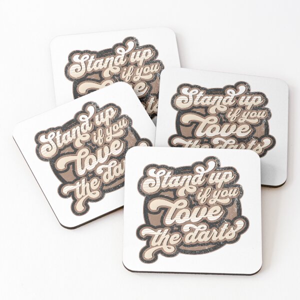 Item preview, Stand up if you love the darts designed and sold by Unibear-Design.