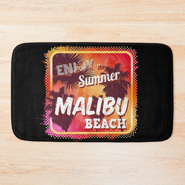 Item preview, Malibu Beach Retro designed and sold by SunsetFootsteps.
