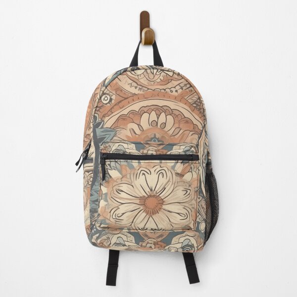 Item preview, Bohemian floral circular subtle colored designed pattern designed and sold by HandEmporium.