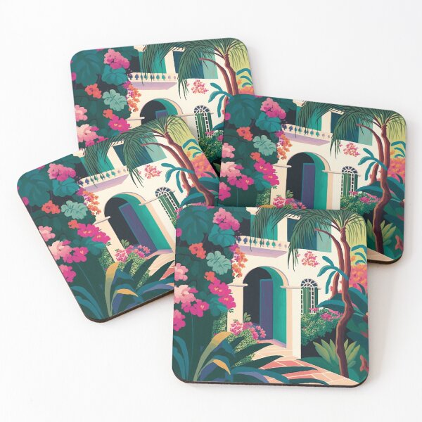 Item preview, Tropical resort designed and sold by RoseAesthetic.