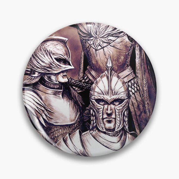 Defenders of Gondolin Plate Armor Rusty Pin
